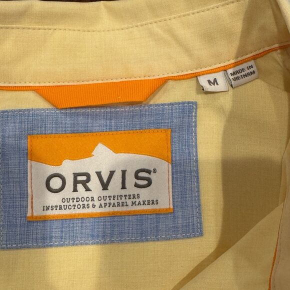 Orvis Tech Chambray Butter Work Performance Shirt Long Sleeve M Womens Outdoor - Picture 7 of 9